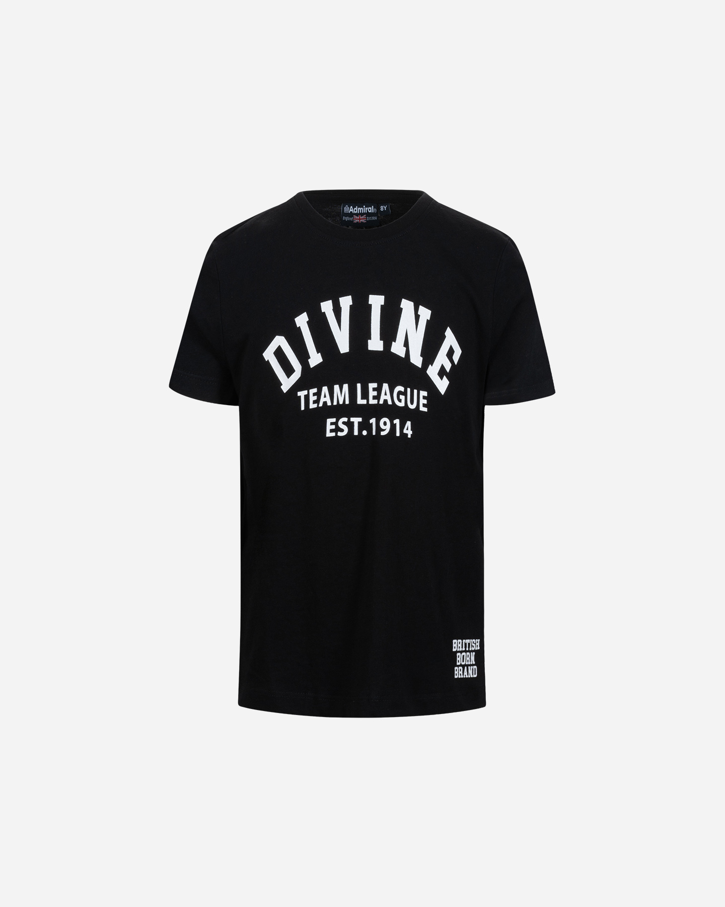 T-shirt ADMIRAL BASIC SPORT JR - Nero - 0 | Cisalfa Sport