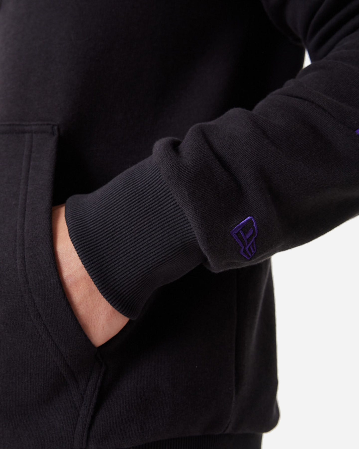 Felpa NEW ERA SCRIPT LA LAKERS  - Nero - 3 | Cisalfa Sport