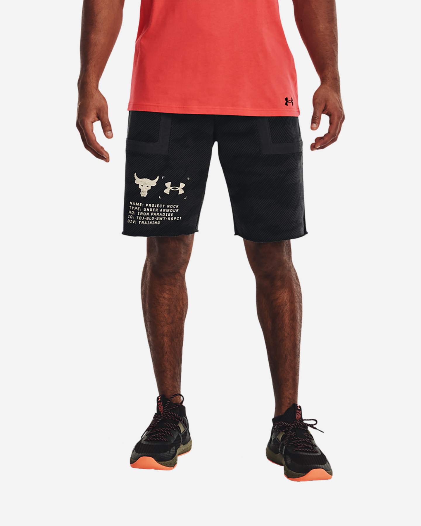 Pantaloncini UNDER ARMOUR THE ROCK M - Nero - 2 | Cisalfa Sport
