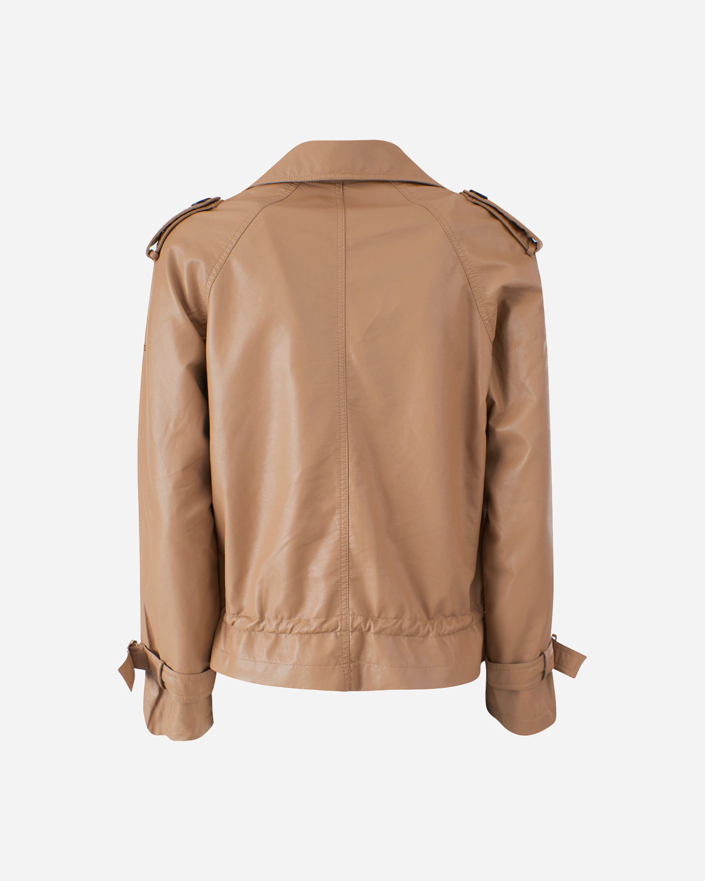 Giubbotto YES ZEE ECOPELLE DOPPIO PETTO W - Marrone - 1 | Cisalfa Sport