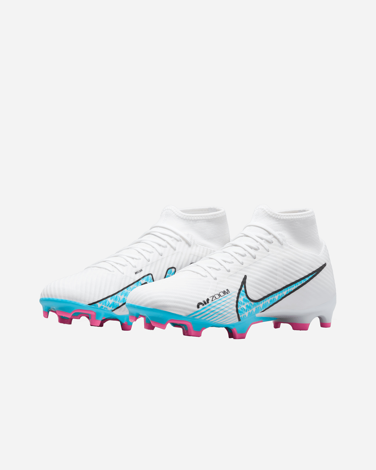 Scarpe calcio NIKE ZOOM MERCURIAL SUPERFLY 9 ACADEMY FG M - Bianco - 1 | Cisalfa Sport