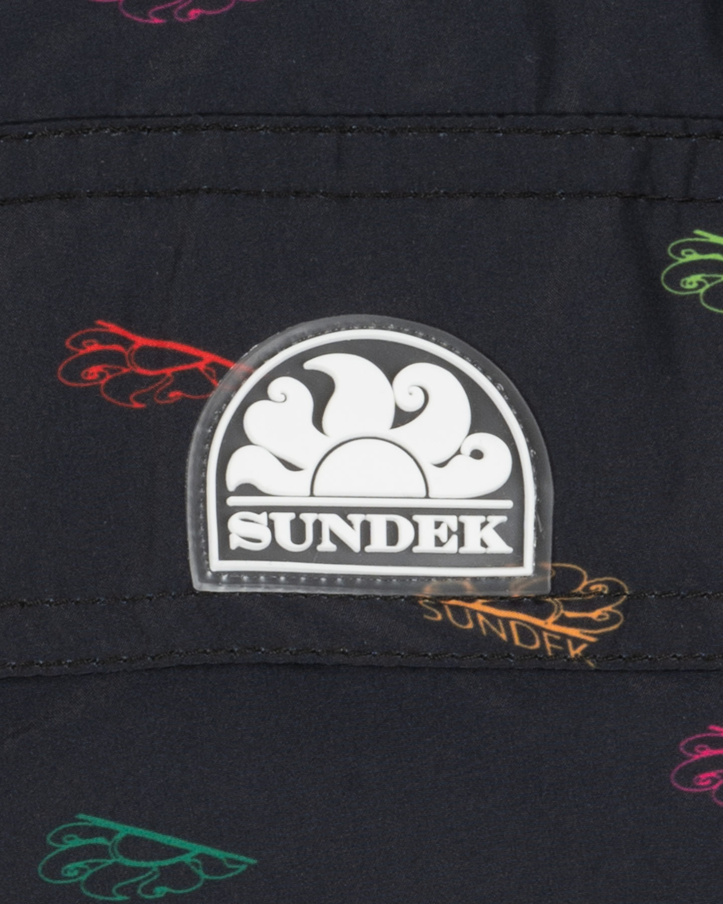 Boxer mare SUNDEK 14" ALLOVER LOGO M - Nero - 2 | Cisalfa Sport