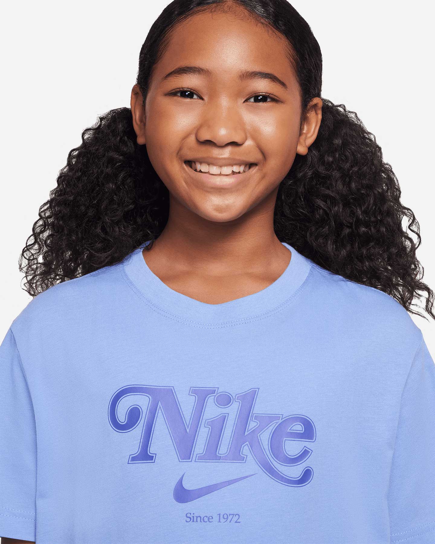 T-shirt NIKE LOGO '80 JR - Blu royal - 2 | Cisalfa Sport