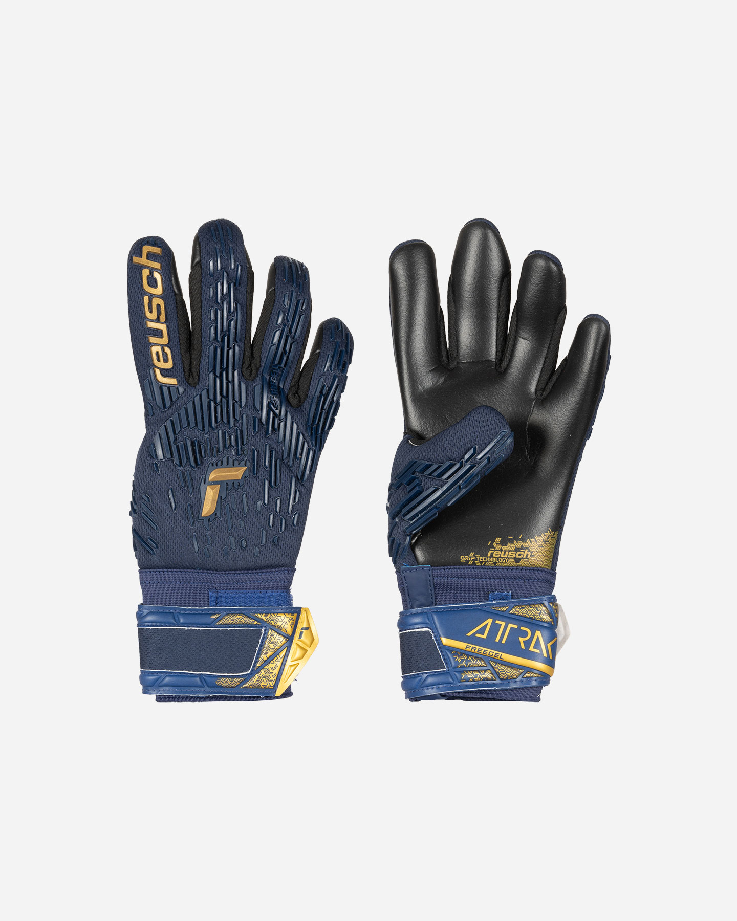 Guanti portiere REUSCH ATTRAKT FREEGEL M - Blu - 0 | Cisalfa Sport