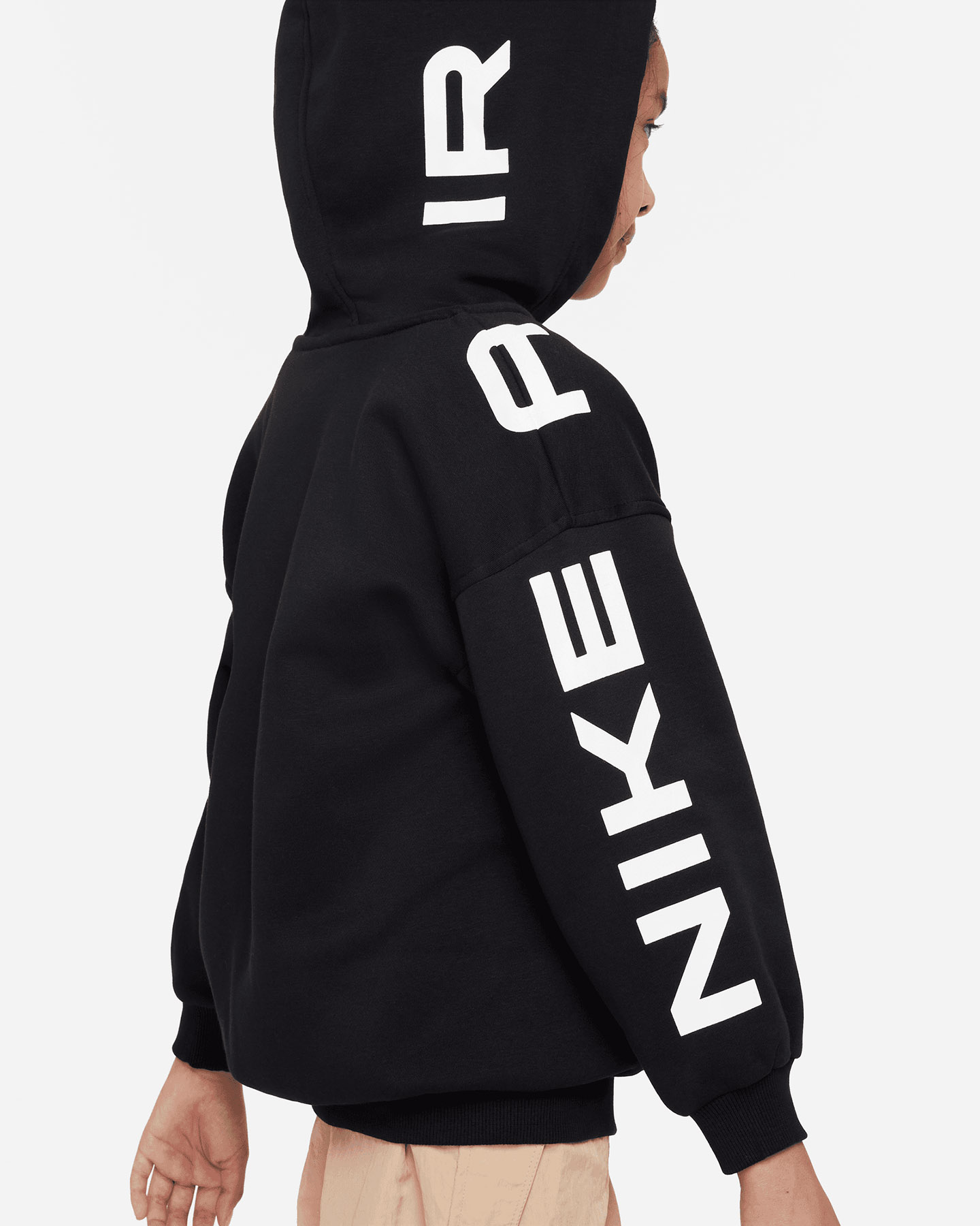 Felpa NIKE SPORTWEAR JR - Nero - 3 | Cisalfa Sport