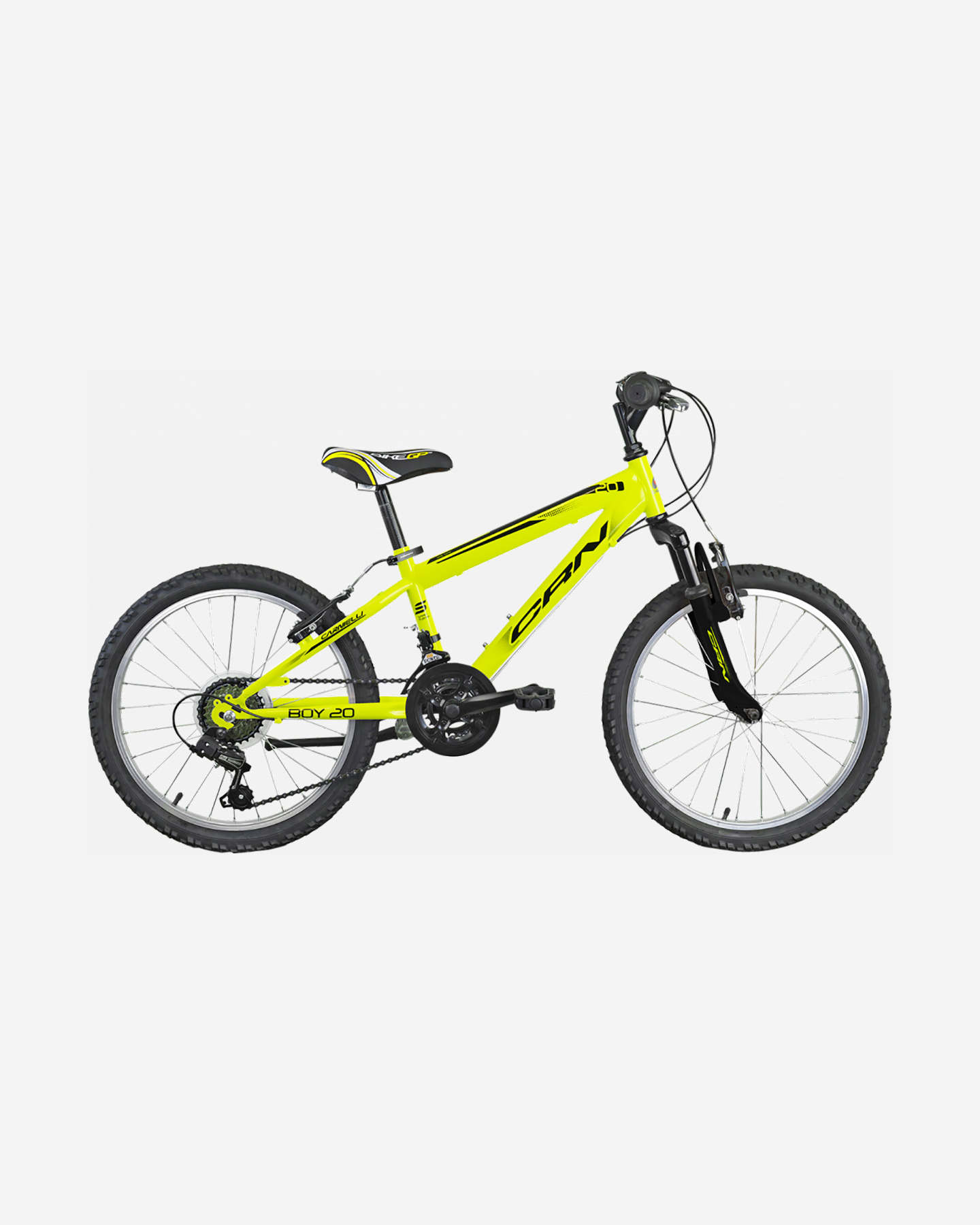 Bici junior CARNIELLI BIKE 20" JR - Giallo - 0 | Cisalfa Sport