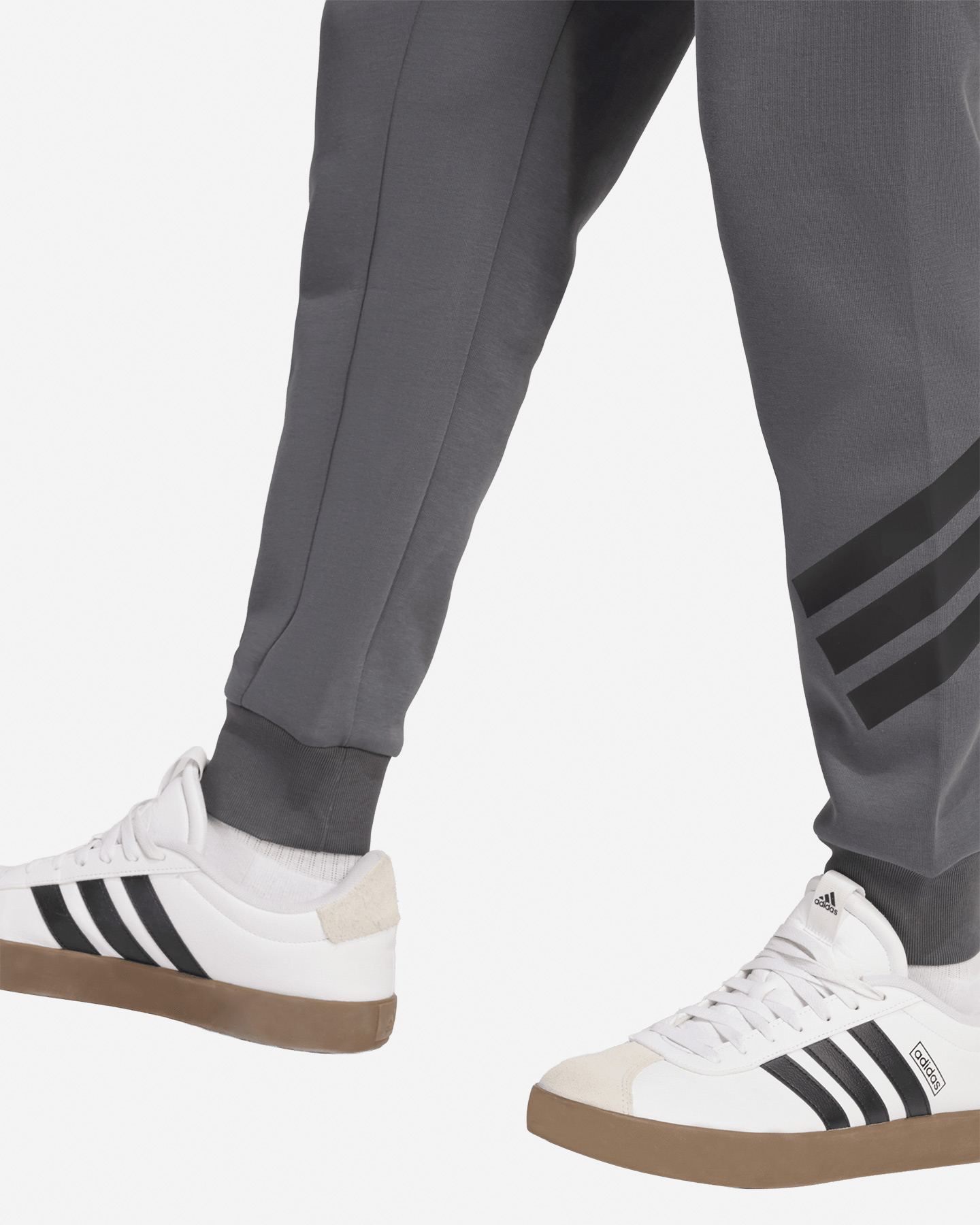 Pantalone ADIDAS 3STRIPES M - Grigio - 5 | Cisalfa Sport
