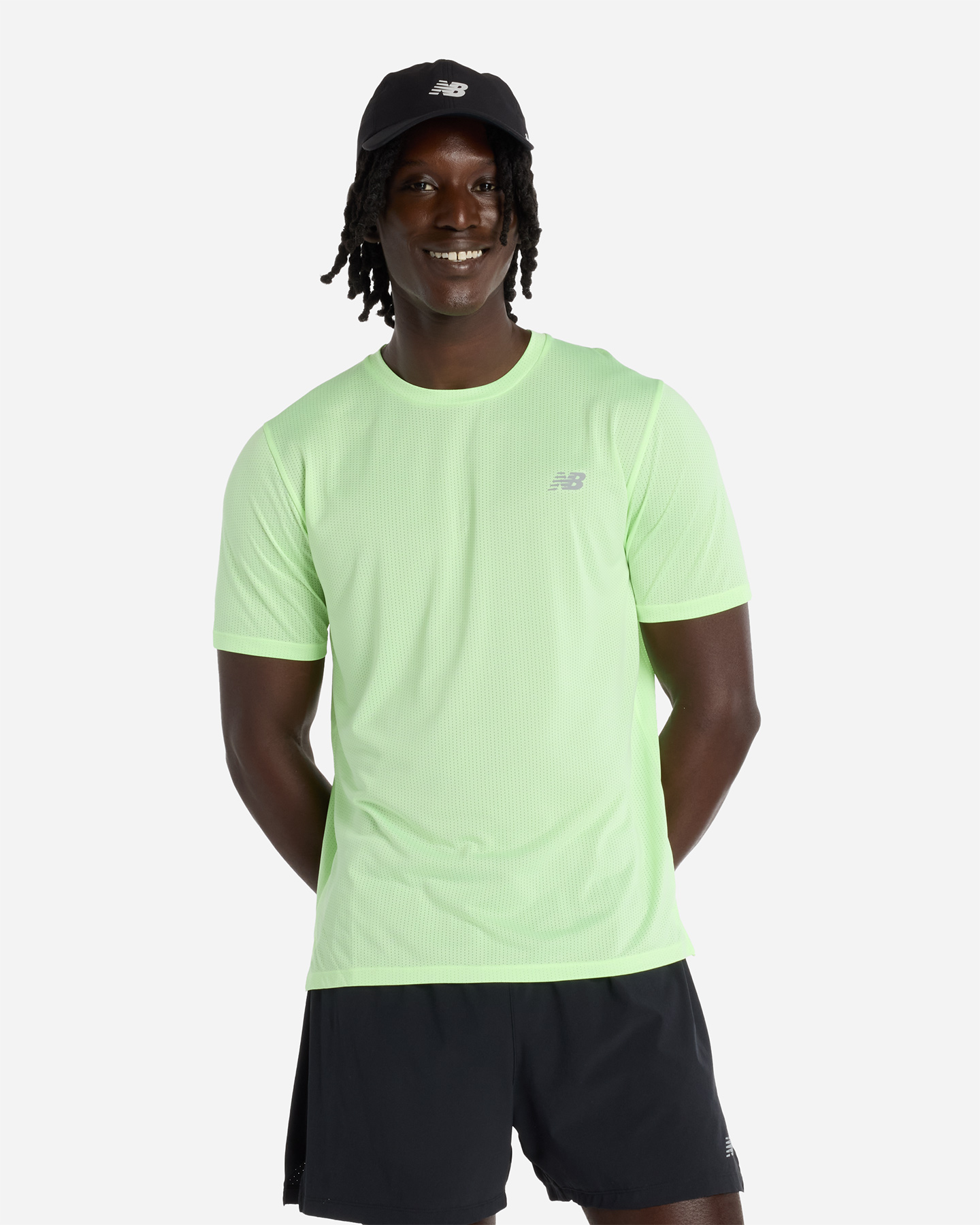 T-shirt running New Balance Athletics uomo