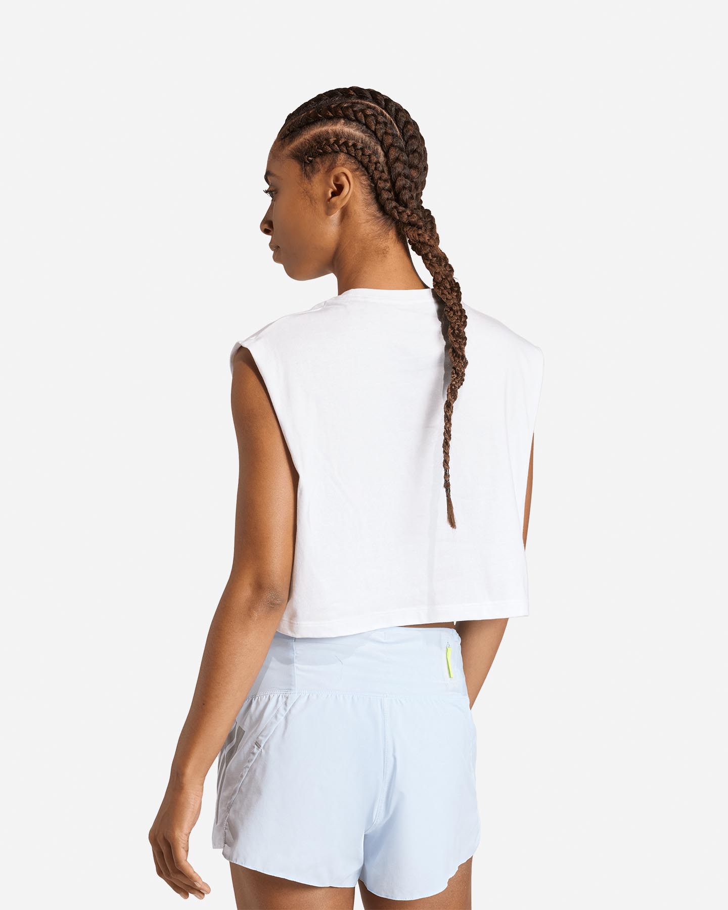 T-shirt running ADIDAS ADI365 ESSENTIALS W - Bianco - 2 | Cisalfa Sport