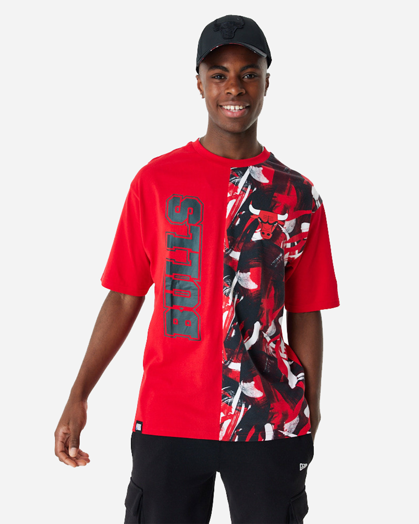 T-shirt NEW ERA PANEL CHICAGO BULLS M - Rosso - 0 | Cisalfa Sport