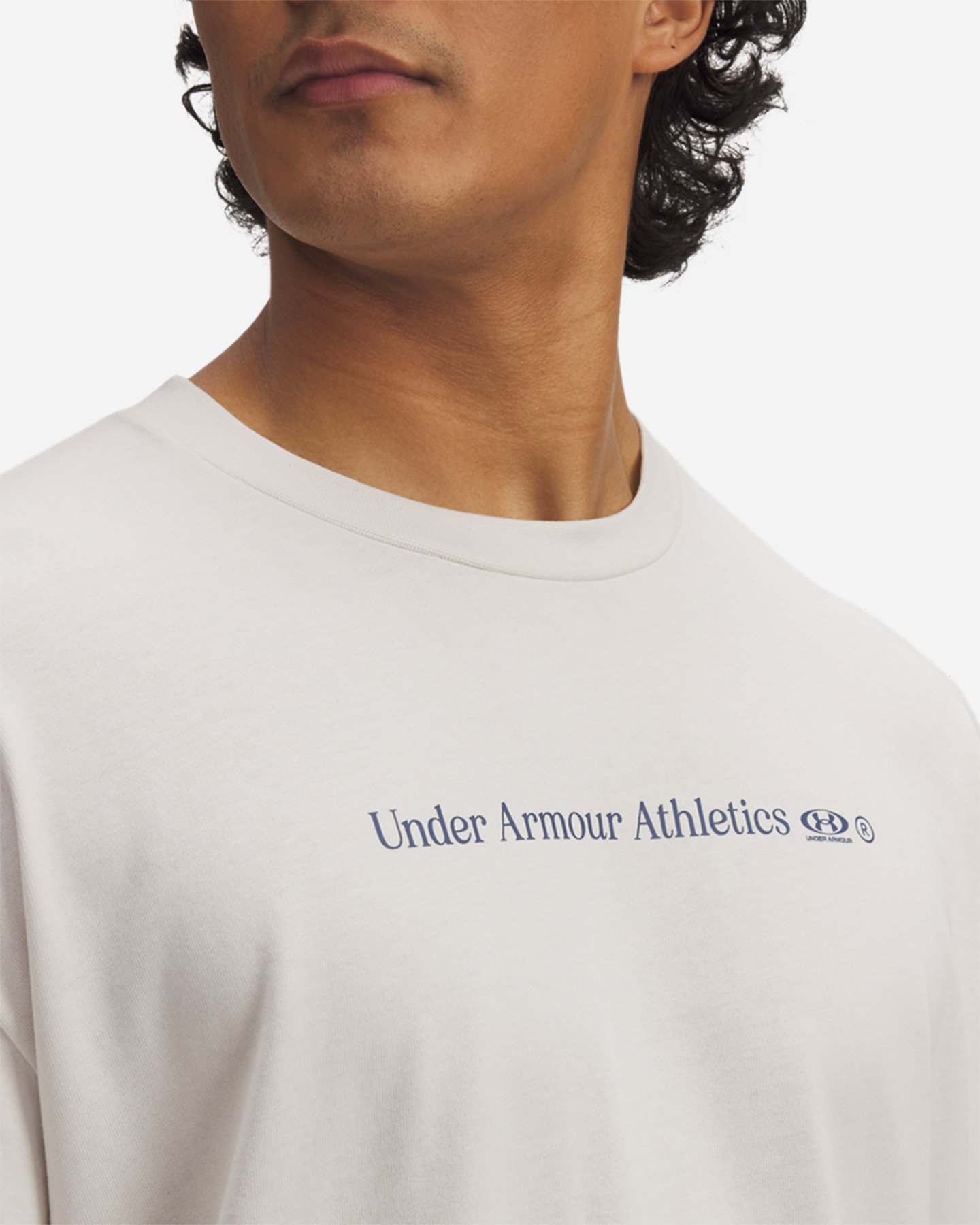 T-shirt UNDER ARMOUR RUNNING SHOE M - Grigio - 2 | Cisalfa Sport