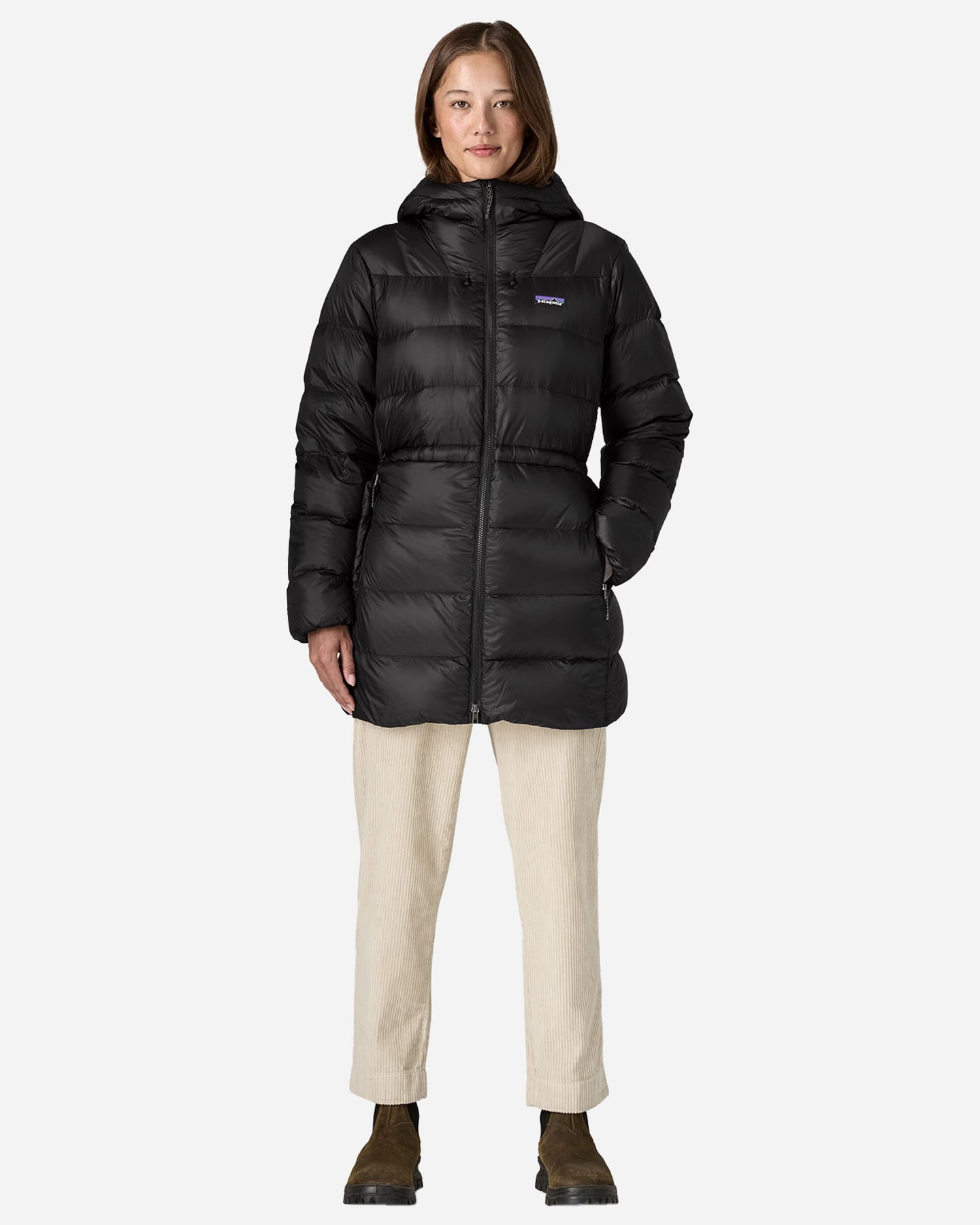 Piumino PATAGONIA FITZ ROY DOWN W - Nero - 3 | Cisalfa Sport