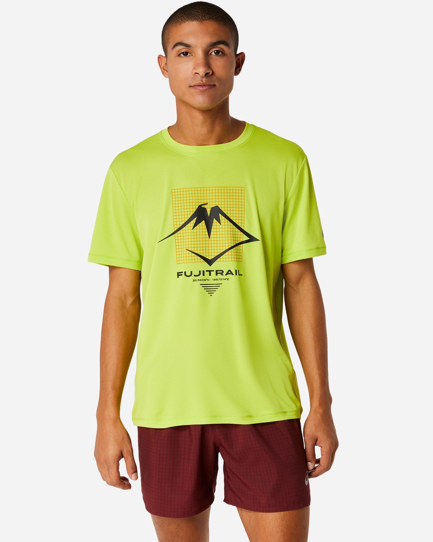 T-shirt running ASICS FUJITRAIL LOGO M - Giallo - 0 | Cisalfa Sport