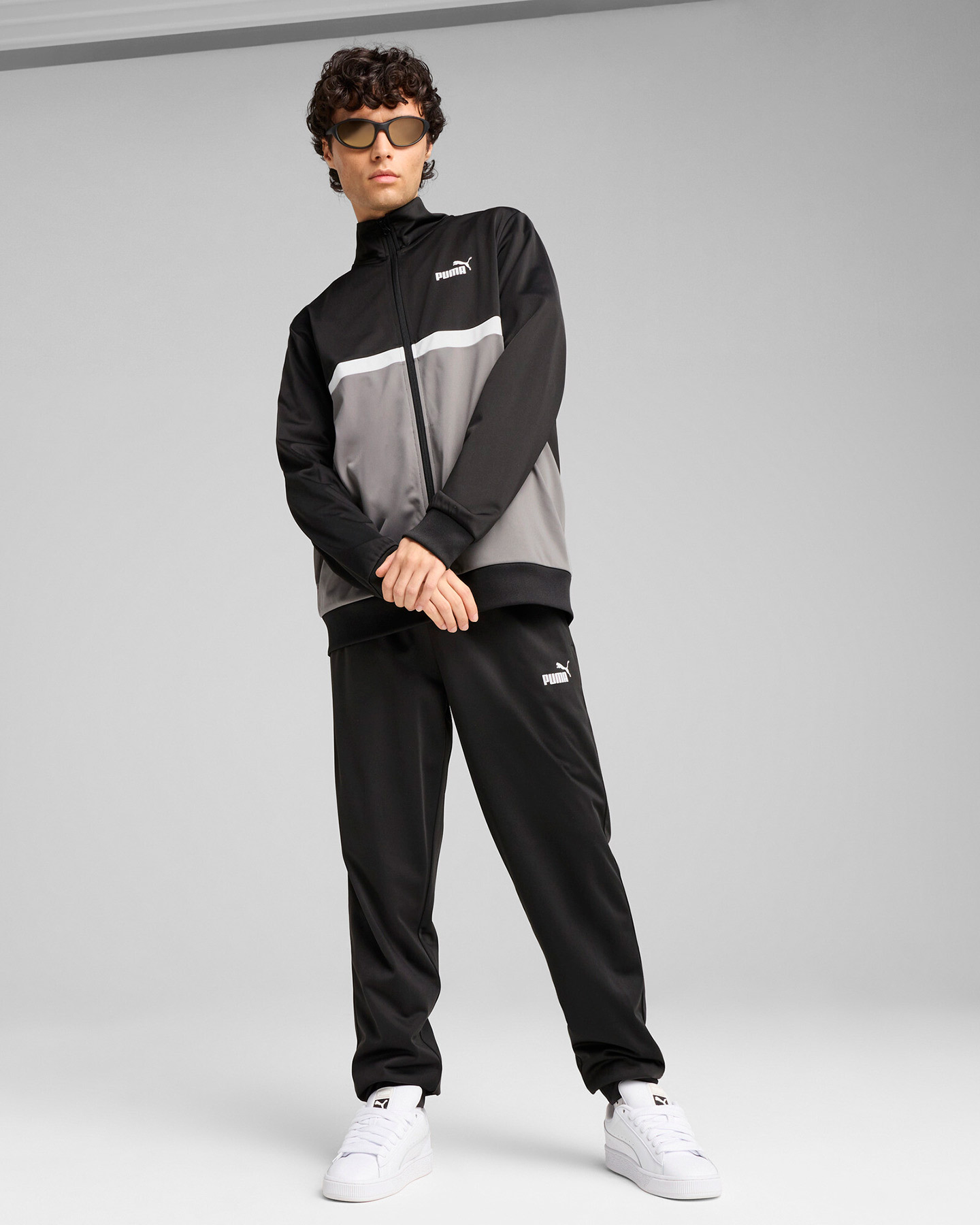 Tuta PUMA TRACKTOP M - Nero - 2 | Cisalfa Sport