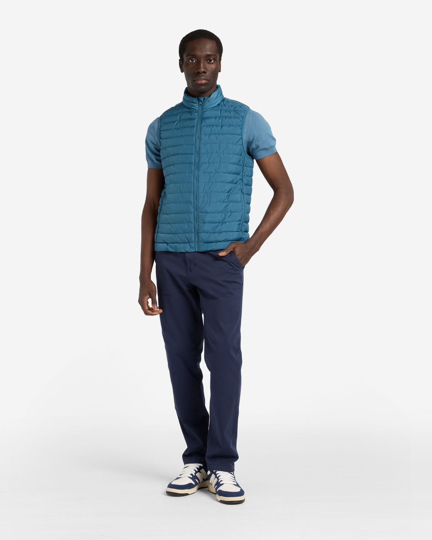 Gilet DACK'S ESSENTIAL M - Blu - 4 | Cisalfa Sport