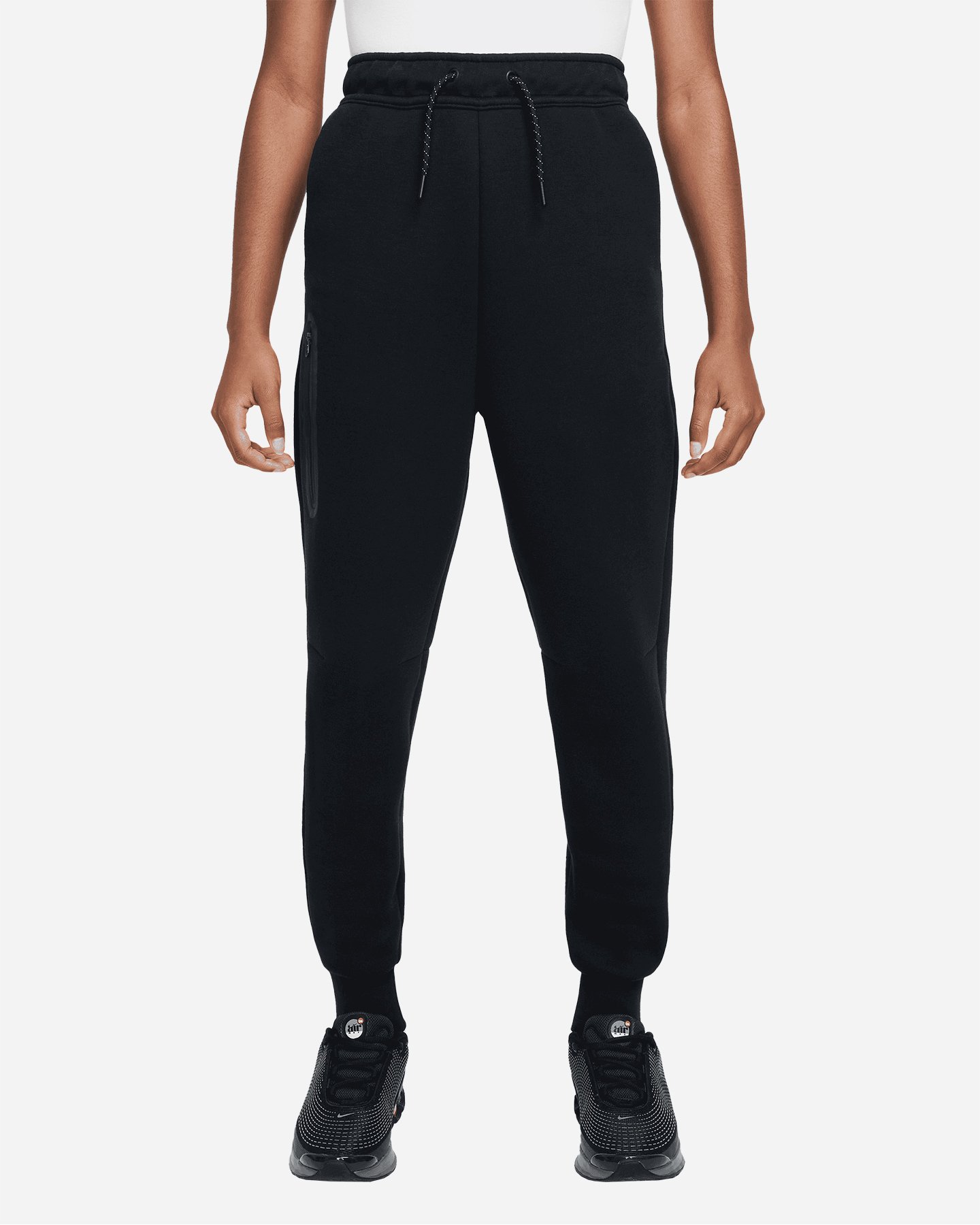 Pantalone NIKE TECH FLEECE 2 JR - Nero - 0 | Cisalfa Sport