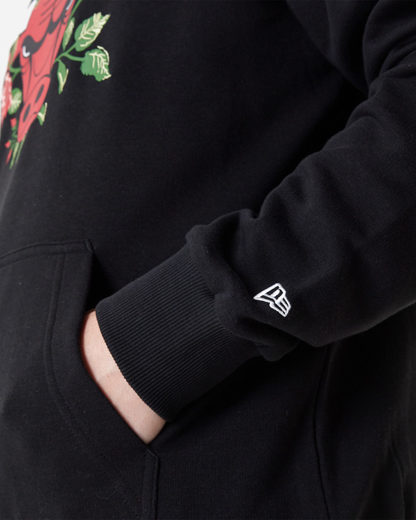 Felpa NEW ERA FLORAL GRAPHIC CHICAGO BULLS M - Nero - 2 | Cisalfa Sport