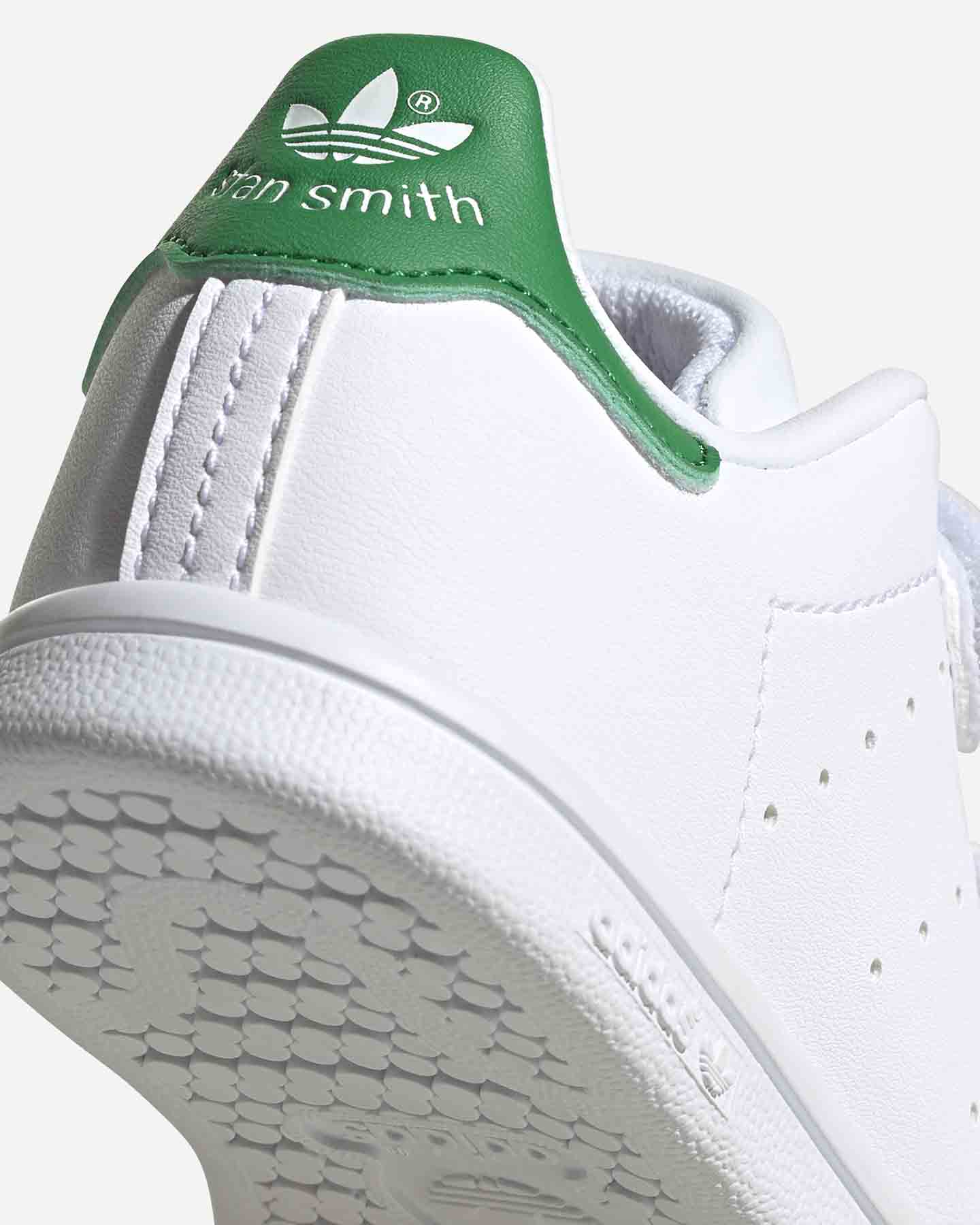 Scarpe sneakers ADIDAS STAN SMITH CF INF JR - Bianco - 3 | Cisalfa Sport