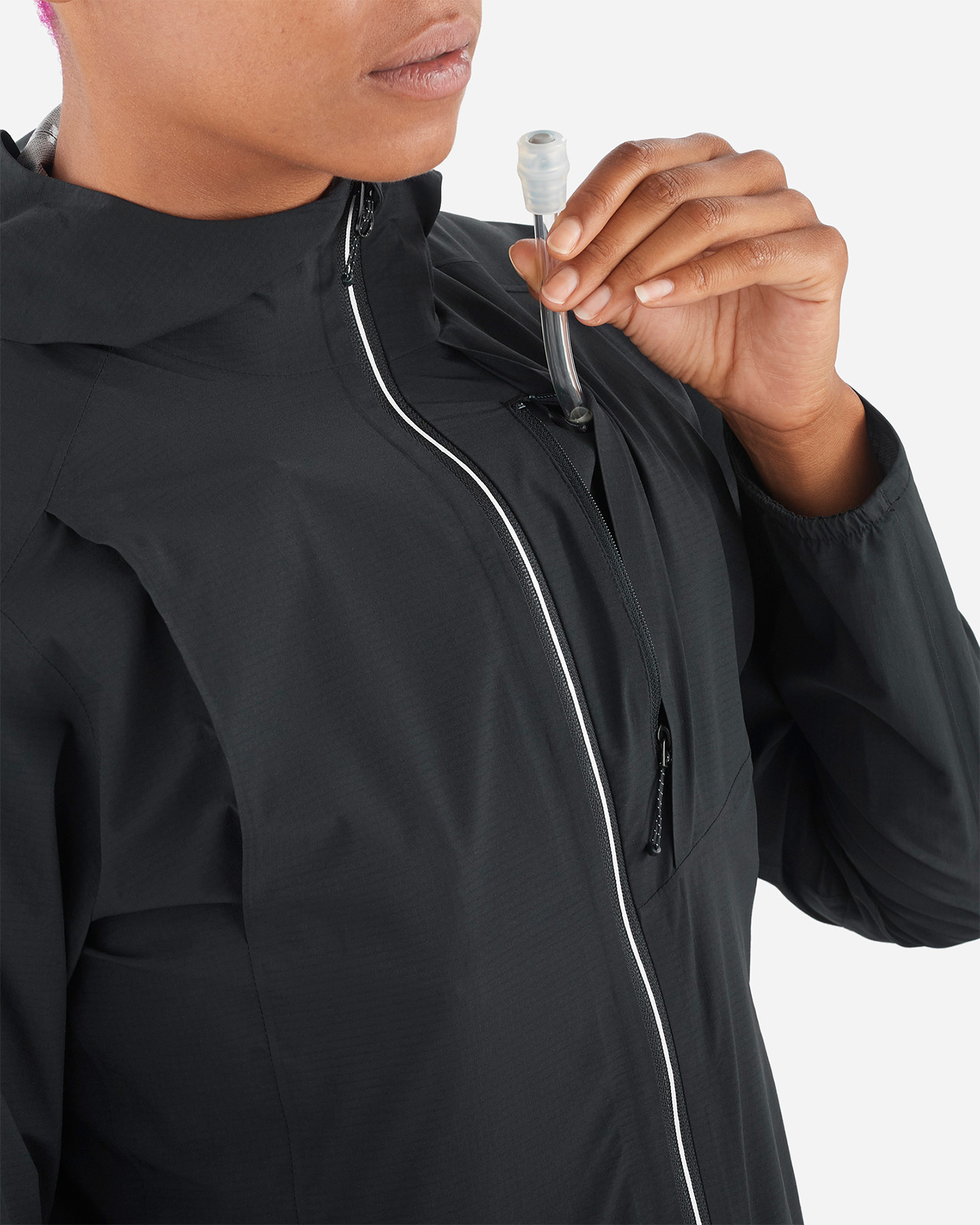 Giacca running SALOMON BONATTI TRAIL WP W - Nero - 4 | Cisalfa Sport