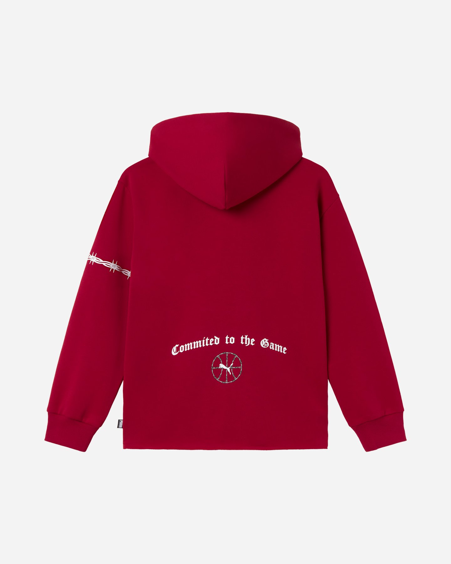 Felpa PUMA BASIC JR - Rosso - 1 | Cisalfa Sport