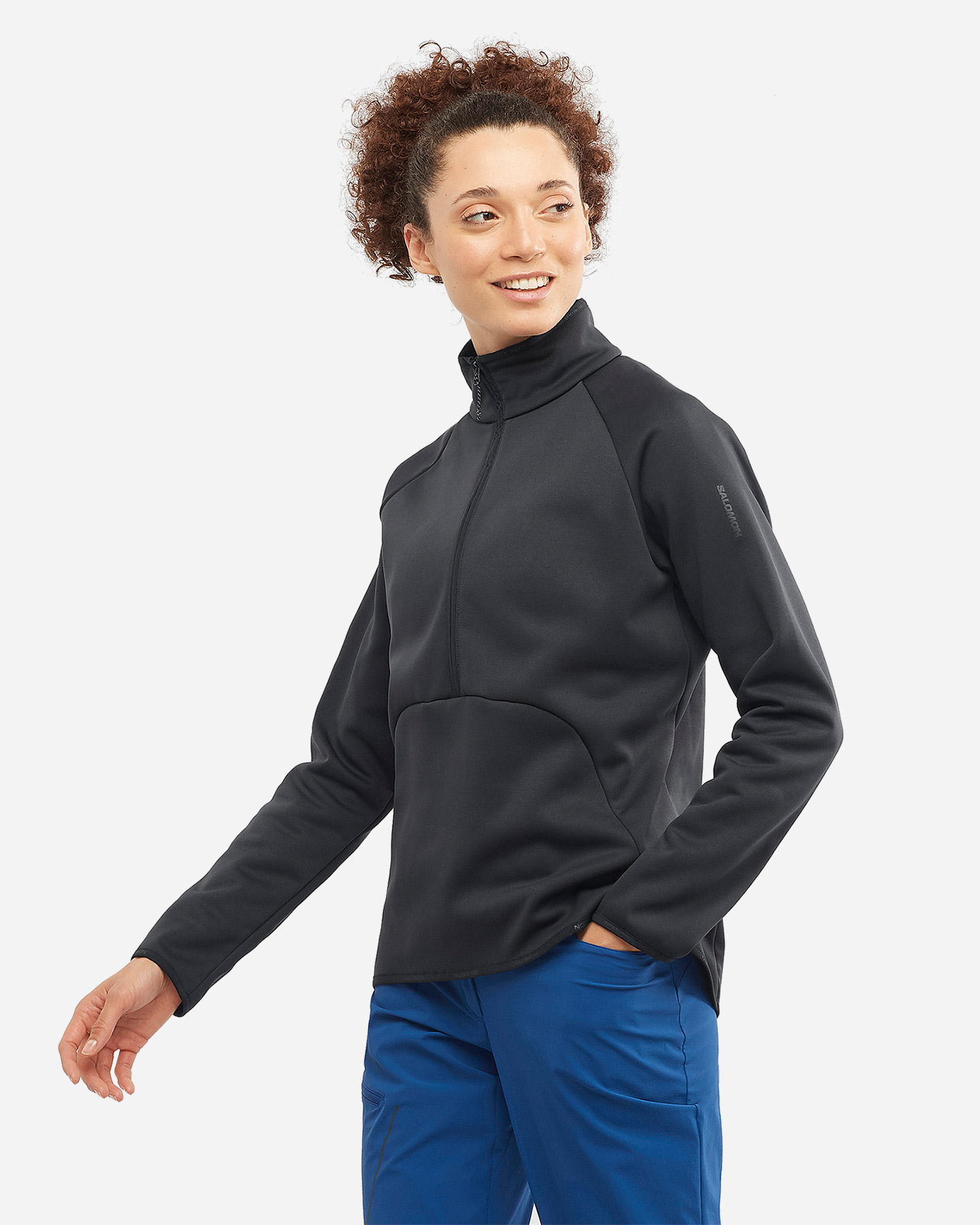 Pile SALOMON ESSENTIAL WARM W - Nero - 1 | Cisalfa Sport