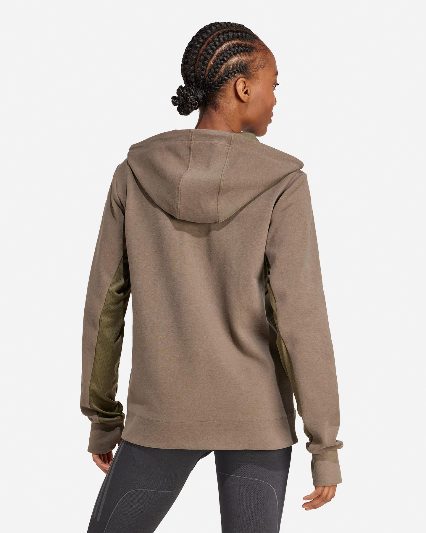 Felpa training ADIDAS CLASSIC W - Verde - 2 | Cisalfa Sport