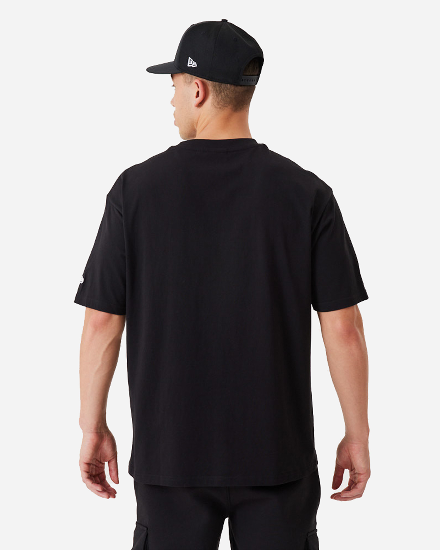 T-shirt NEW ERA LARGE LOGO LA LAKERS  - Nero - 1 | Cisalfa Sport
