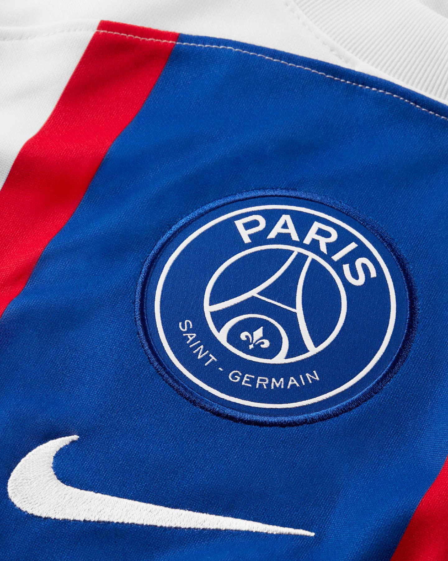 Maglia calcio ufficiale NIKE DRI FIT PSG THIRD 22-23 M - Bianco - 4 | Cisalfa Sport