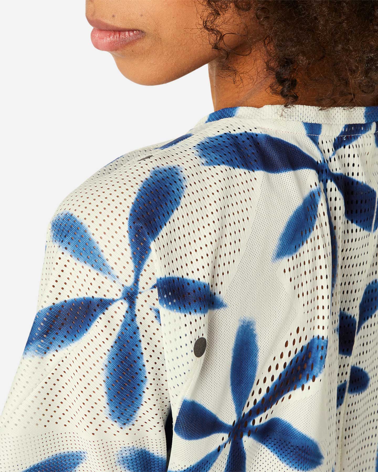 T-shirt running ASICS METARUN SHIBORI W - Blu - 5 | Cisalfa Sport