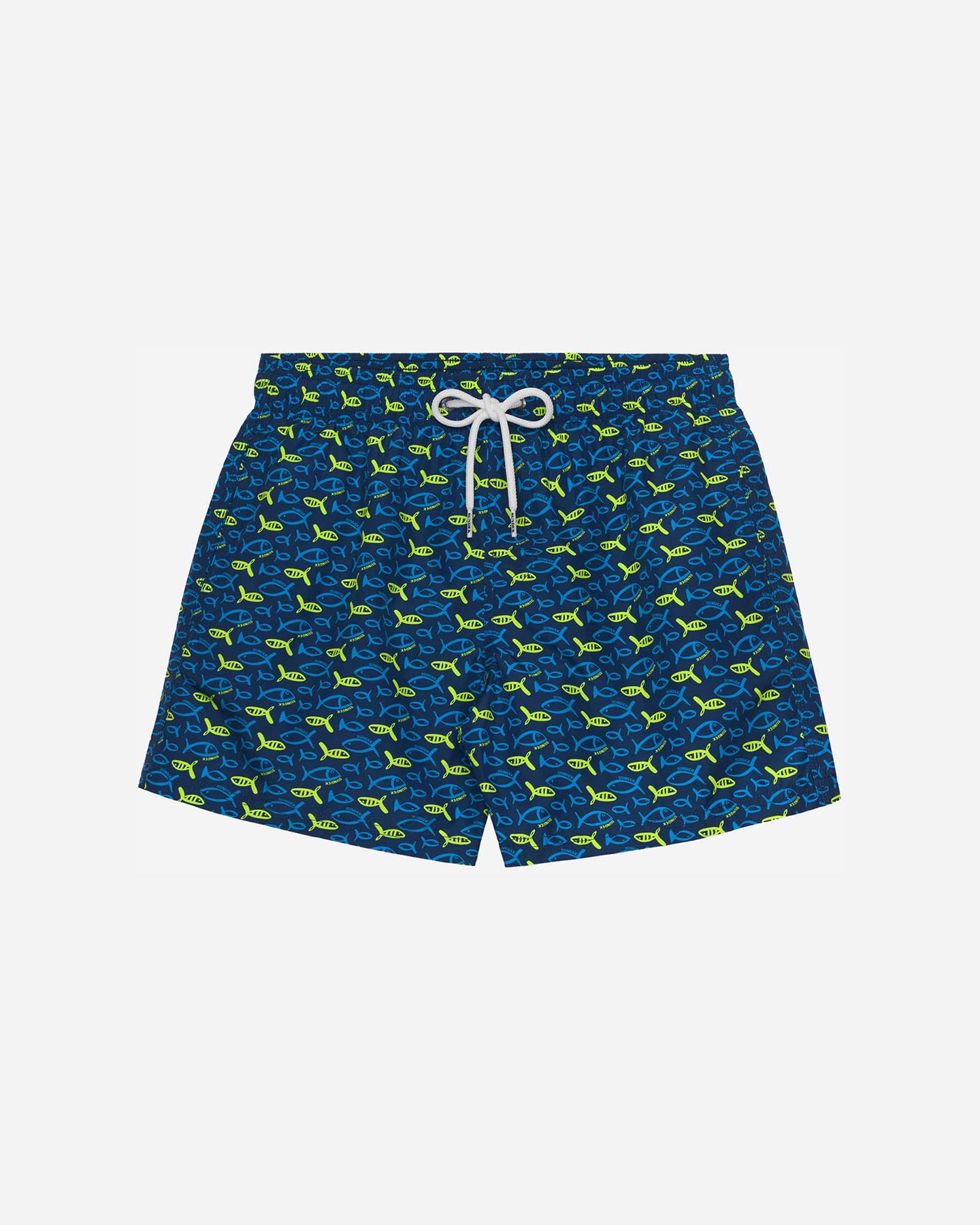 Boxer mare SUNDEK PRINT FISH 14" M - Blu - 0 | Cisalfa Sport