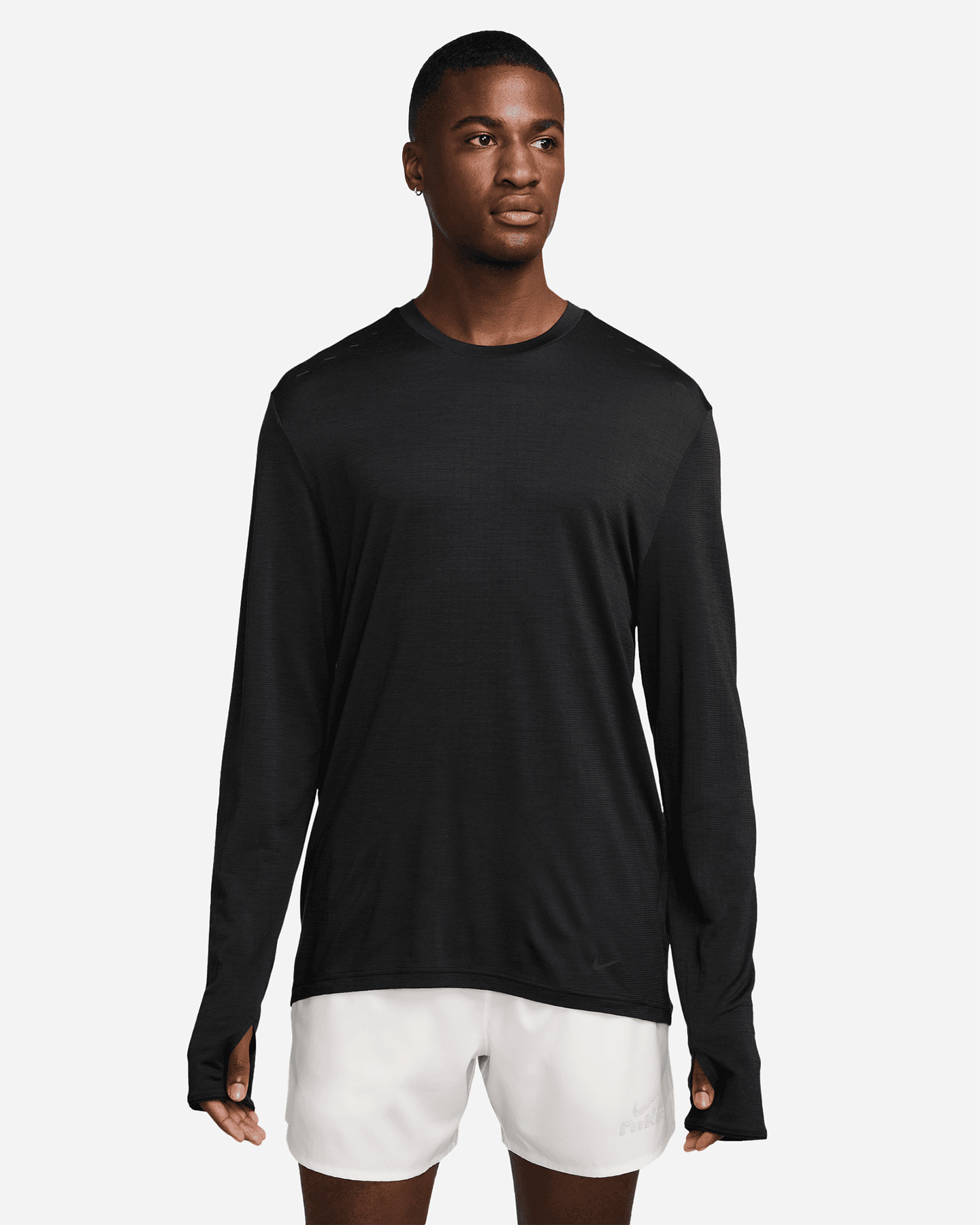 Maglia running NIKE RUN WOOL LS M - Nero - 0 | Cisalfa Sport