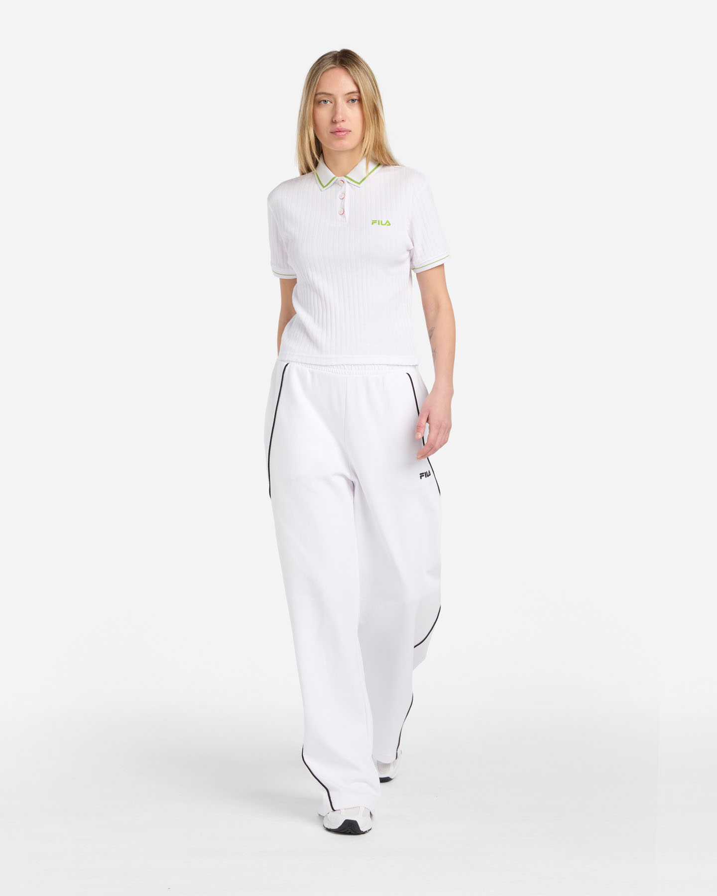 Polo FILA CONTEMPORARY STREET STYLE W - Bianco - 2 | Cisalfa Sport