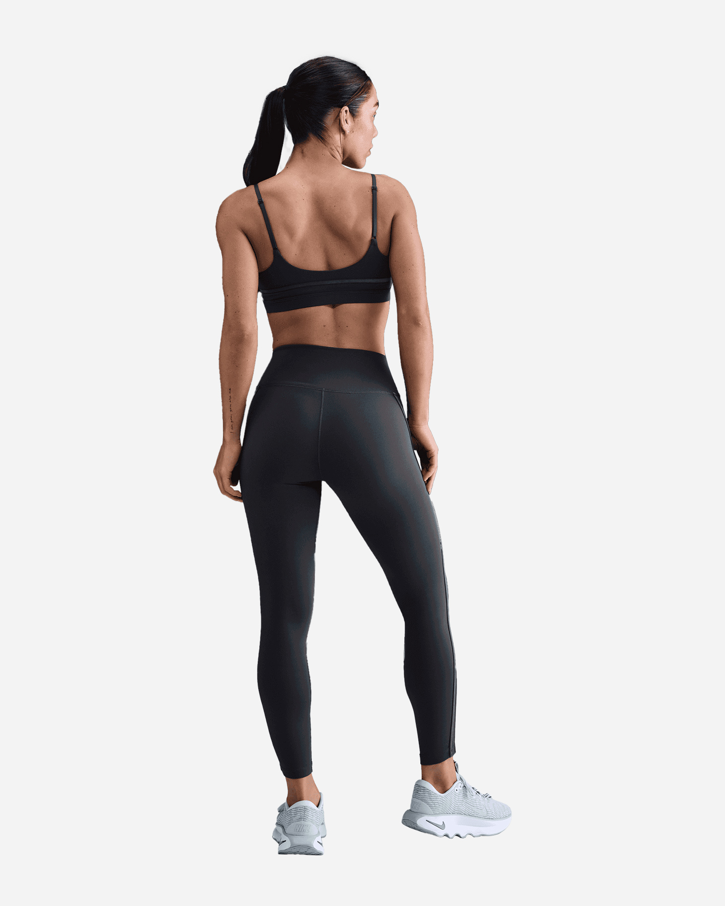 Pantalone training NIKE DRI FIT 7/8 NK ONE W - Grigio - 2 | Cisalfa Sport