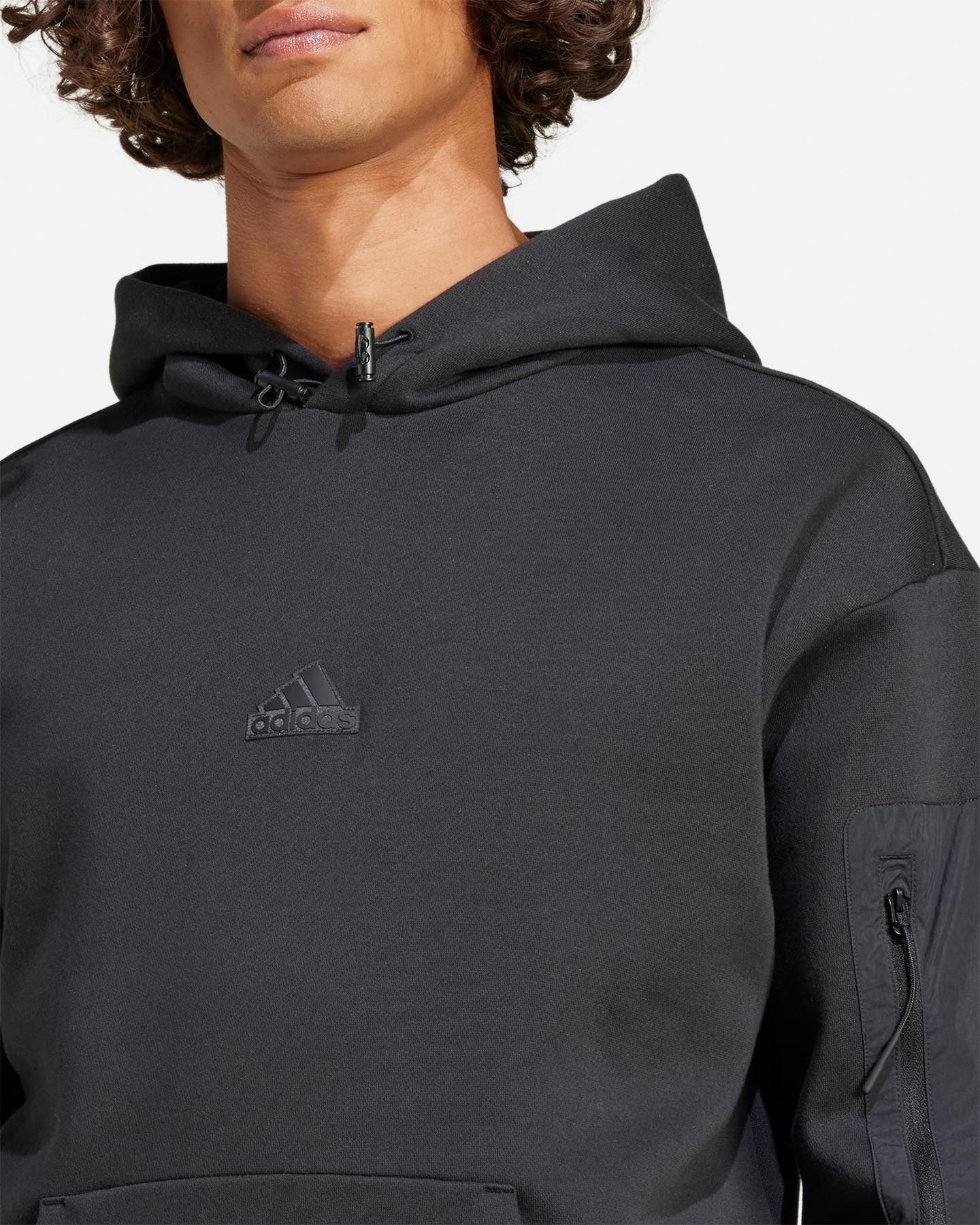 Felpa ADIDAS CITY ESCAPE M - Nero - 4 | Cisalfa Sport