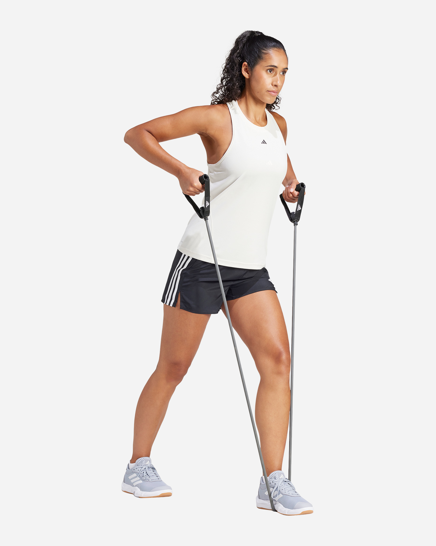 Short training ADIDAS 3STRIPES W - Nero - 3 | Cisalfa Sport