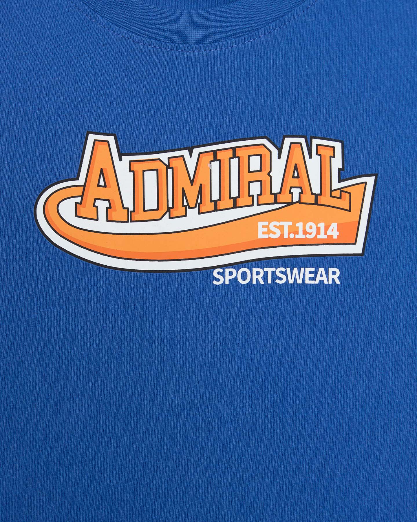 T-shirt ADMIRAL VARSITY JR - Blu royal - 2 | Cisalfa Sport