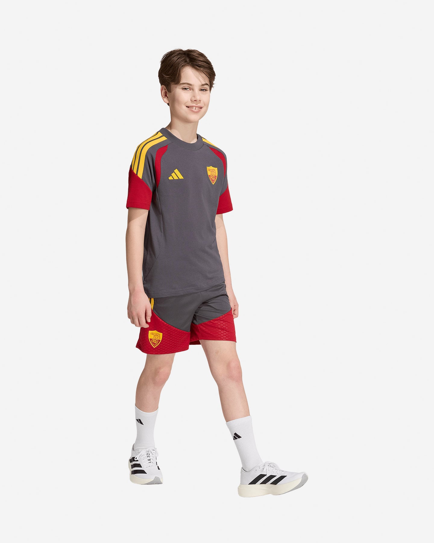 Abbigliamento calcio ufficiale ADIDAS AS ROMA TIRO26 26-27 JR - Color mix - 2 | Cisalfa Sport