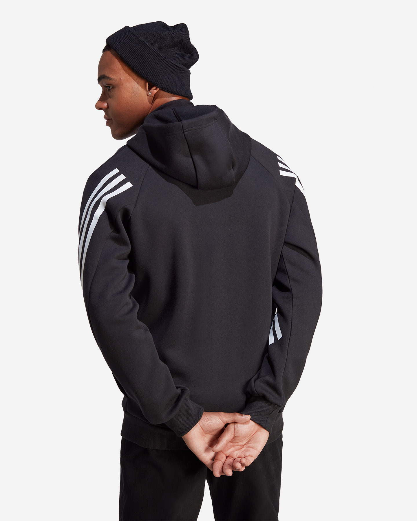 Felpa ADIDAS 3STRIPES M - Nero - 3 | Cisalfa Sport
