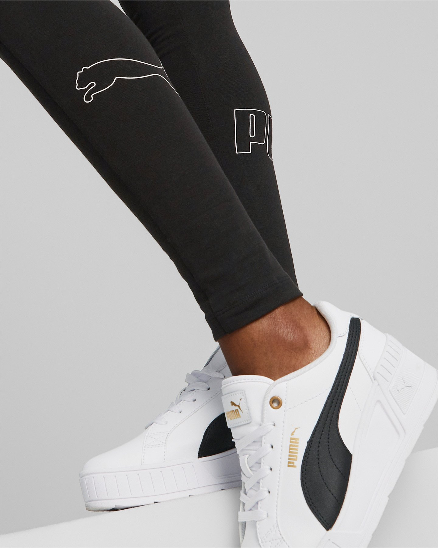 Leggings PUMA BIG LOGO COLOR W - Nero - 5 | Cisalfa Sport