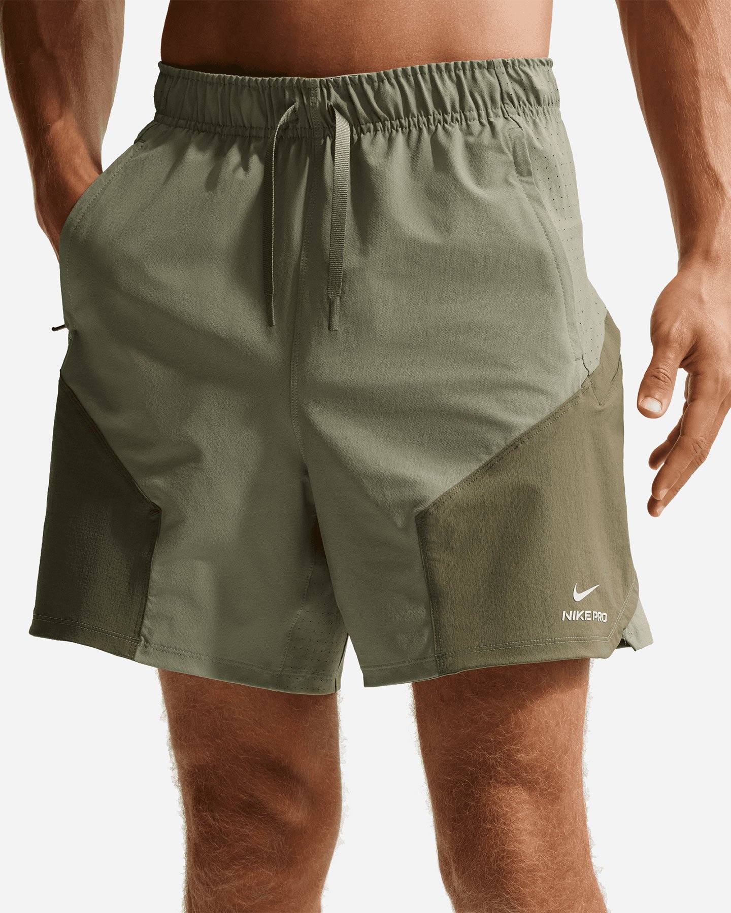 Pantalone training NIKE DRI FIT PRO ADV 6IN M - Verde - 1 | Cisalfa Sport