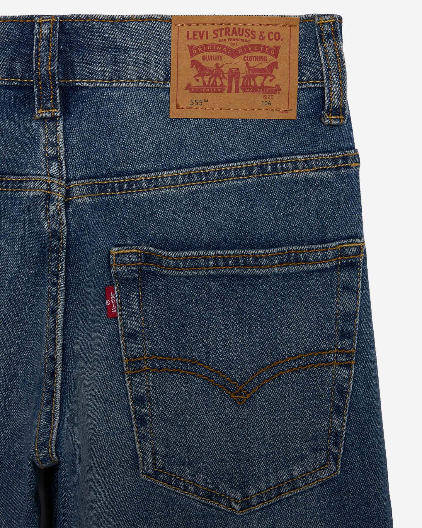 Jeans LEVI'S 555 RELAXED STRAIGHT JR - Denim - 2 | Cisalfa Sport