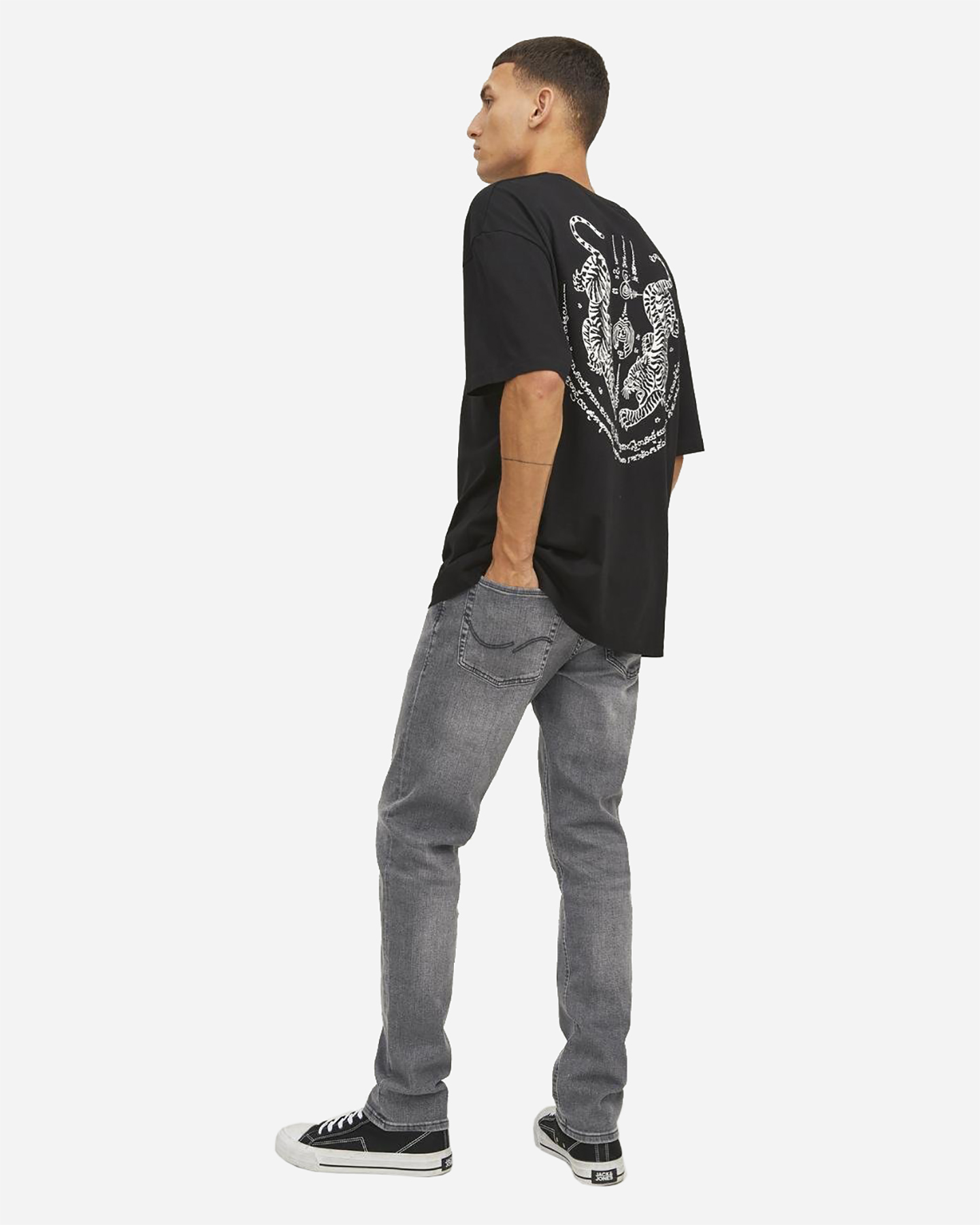 Jeans JACK & JONES GLENN SLIM M - Nero - 4 | Cisalfa Sport