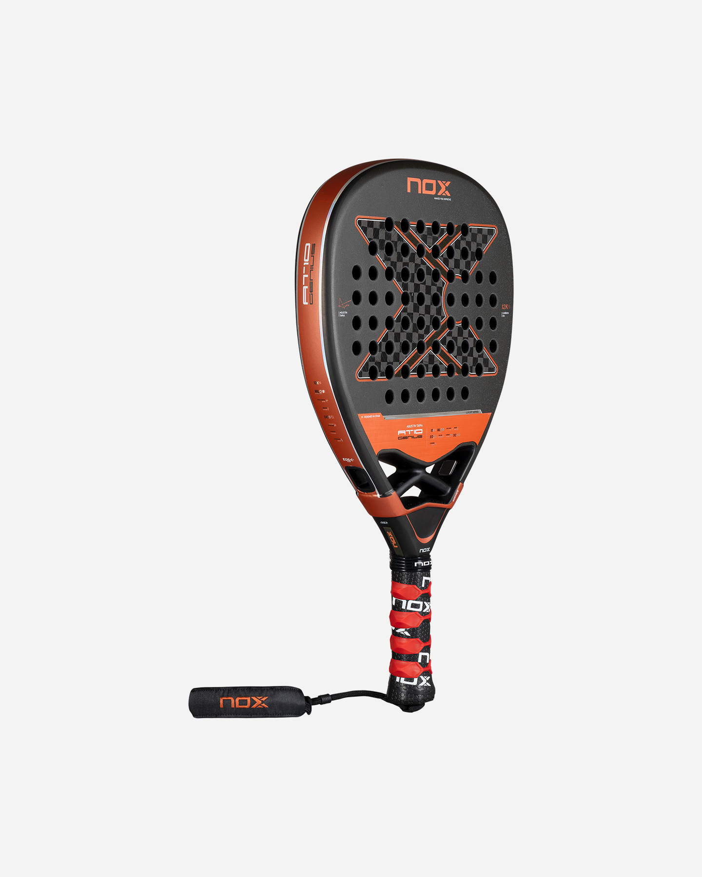 Racchetta padel performance NOX AT10 GENIUS ATTACK 12K  - Nero - 1 | Cisalfa Sport