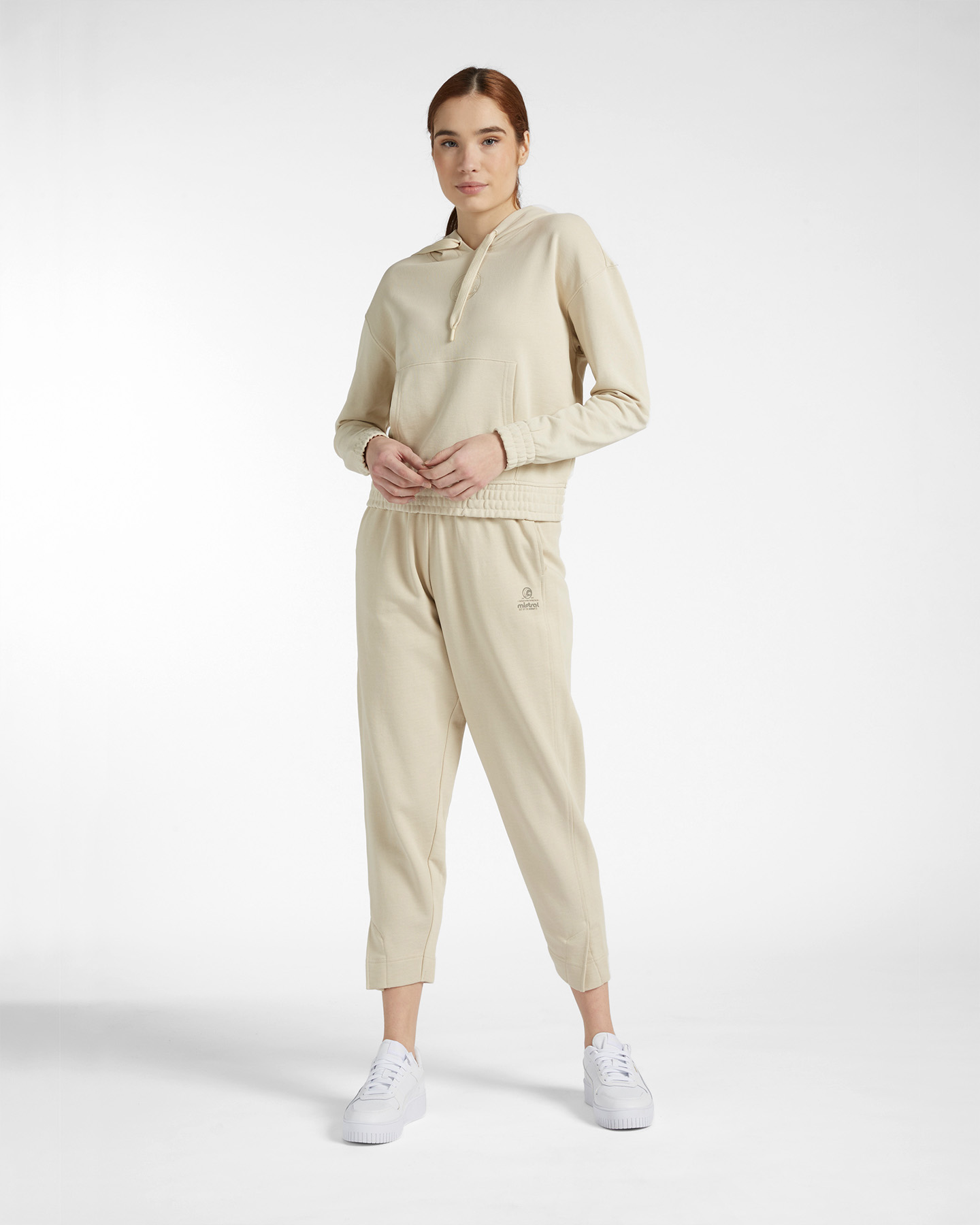 Felpa MISTRAL ESSENTIAL W - Beige - 1 | Cisalfa Sport