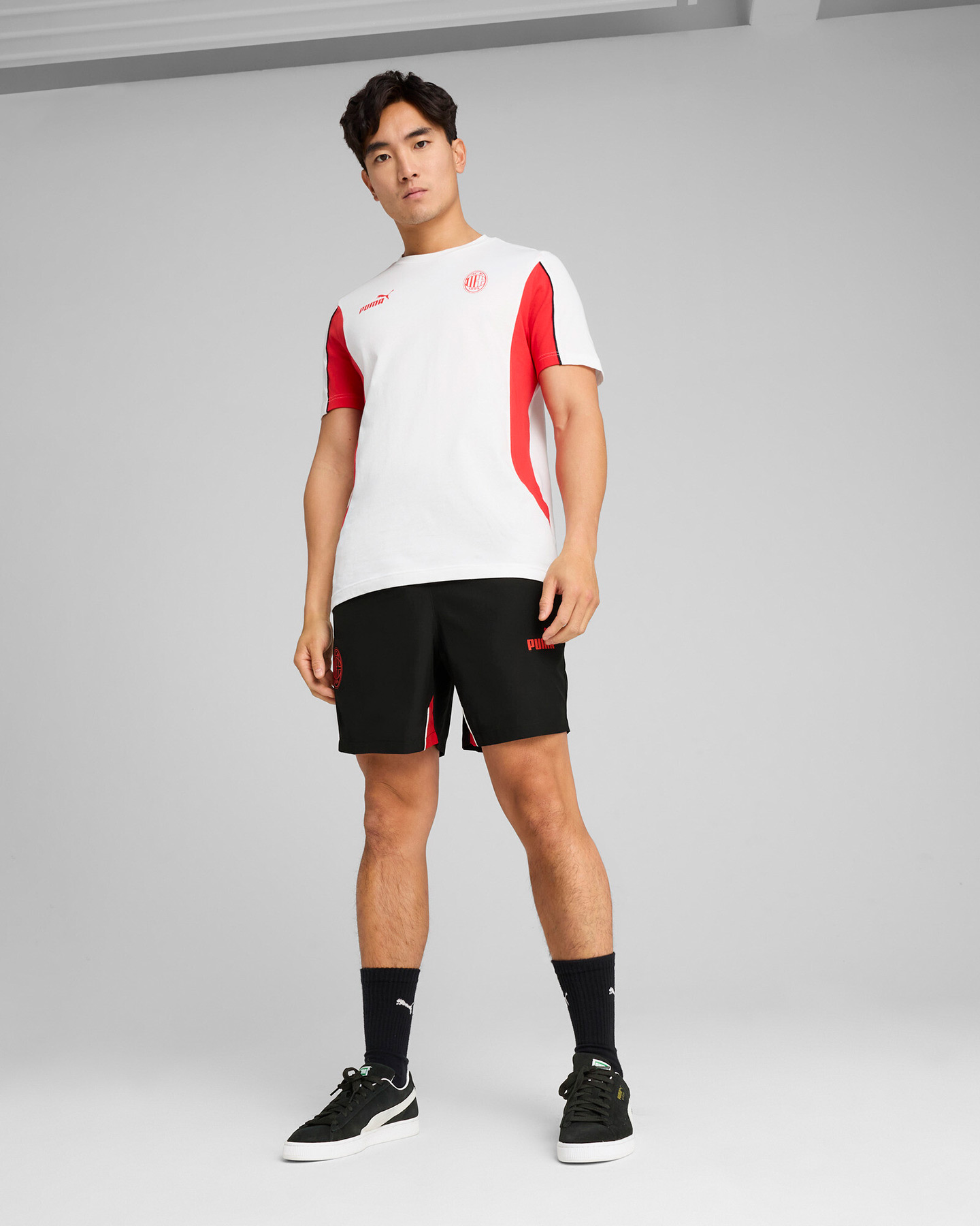 Pantaloncini calcio ufficiali PUMA MILAN FTBLARCHIVE M - Color mix - 2 | Cisalfa Sport