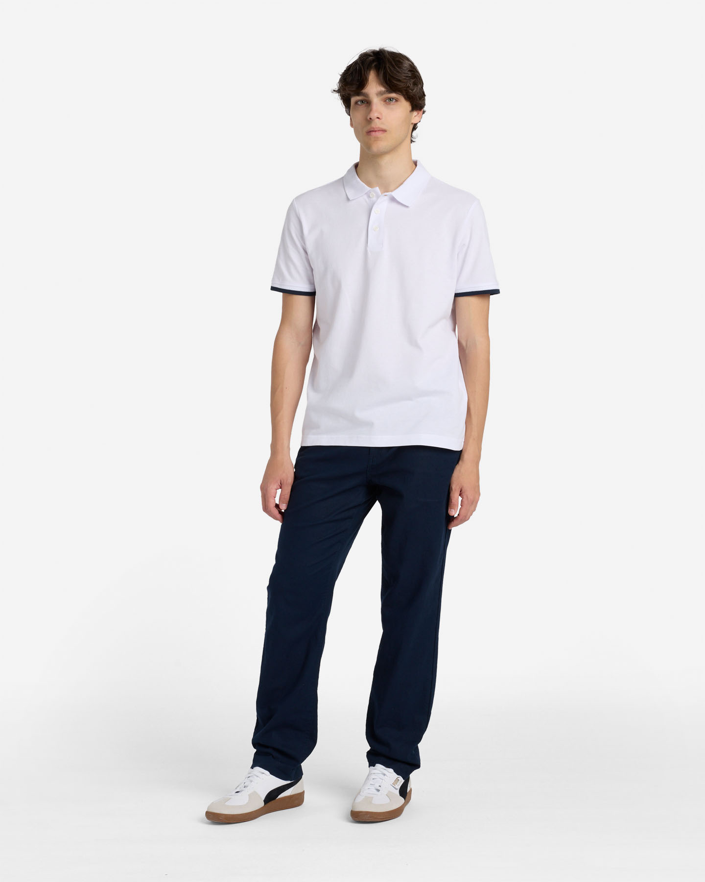 Polo DACK'S ESSENTIAL M - Bianco - 2 | Cisalfa Sport
