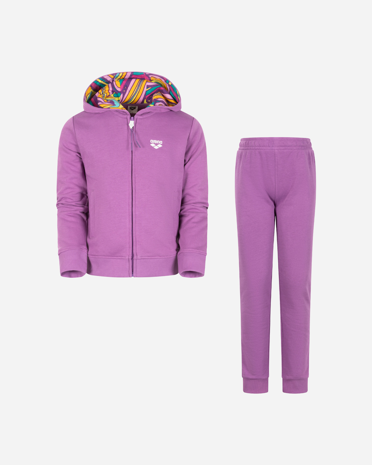 Tuta ARENA BASIC ATHLETICS JR - Viola - 0 | Cisalfa Sport