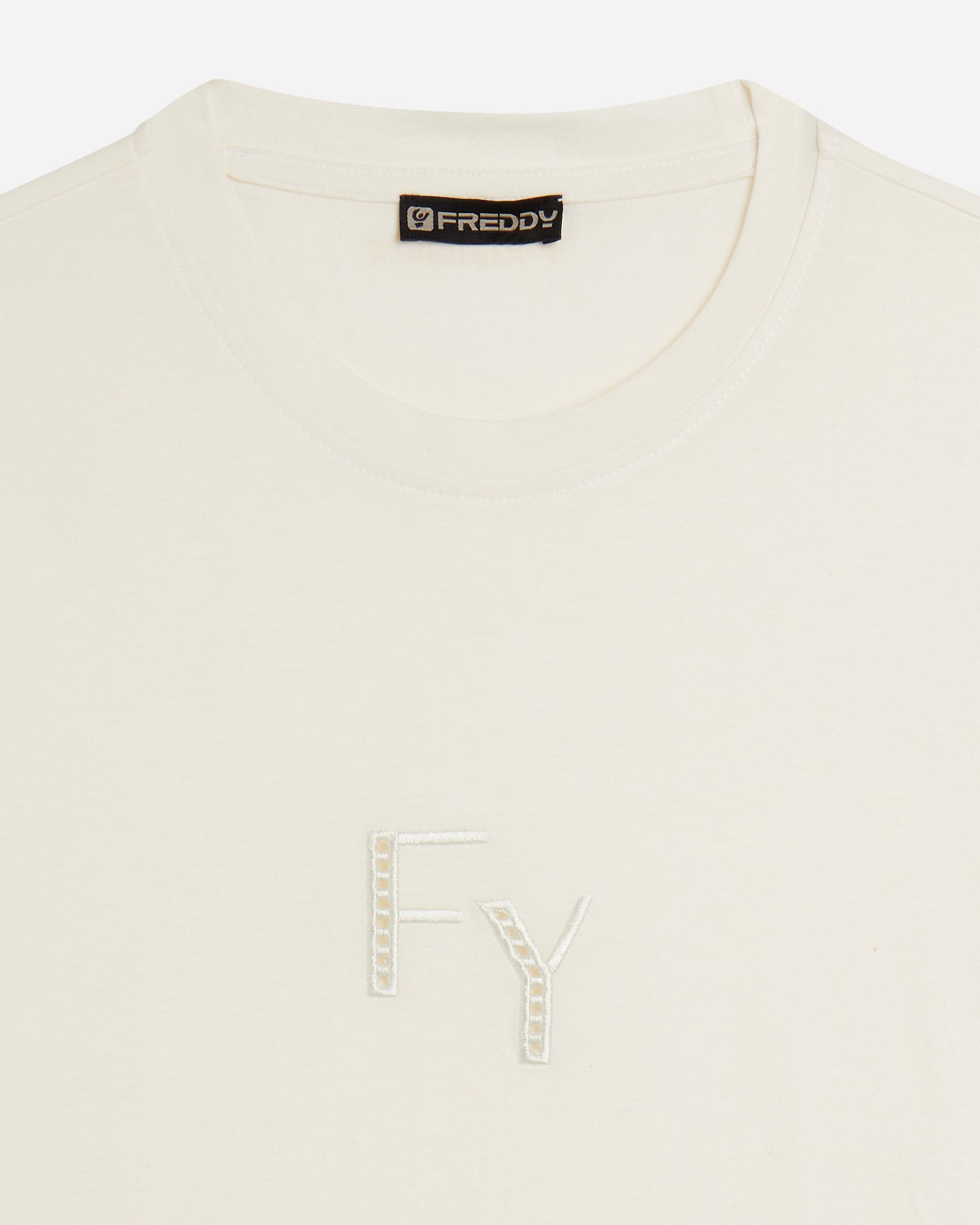 T-shirt FREDDY LOGO W - Bianco - 4 | Cisalfa Sport