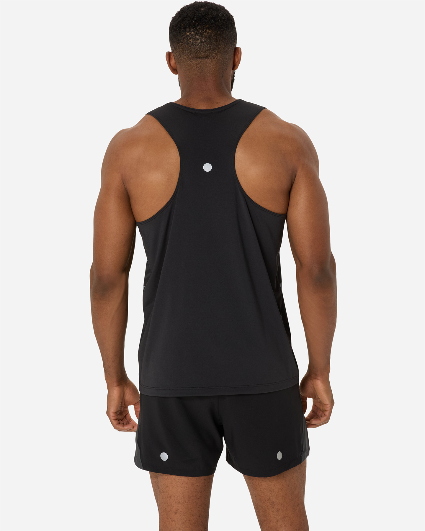 Canotta running ASICS ROAD ALL OVER PRINT M - Nero - 2 | Cisalfa Sport