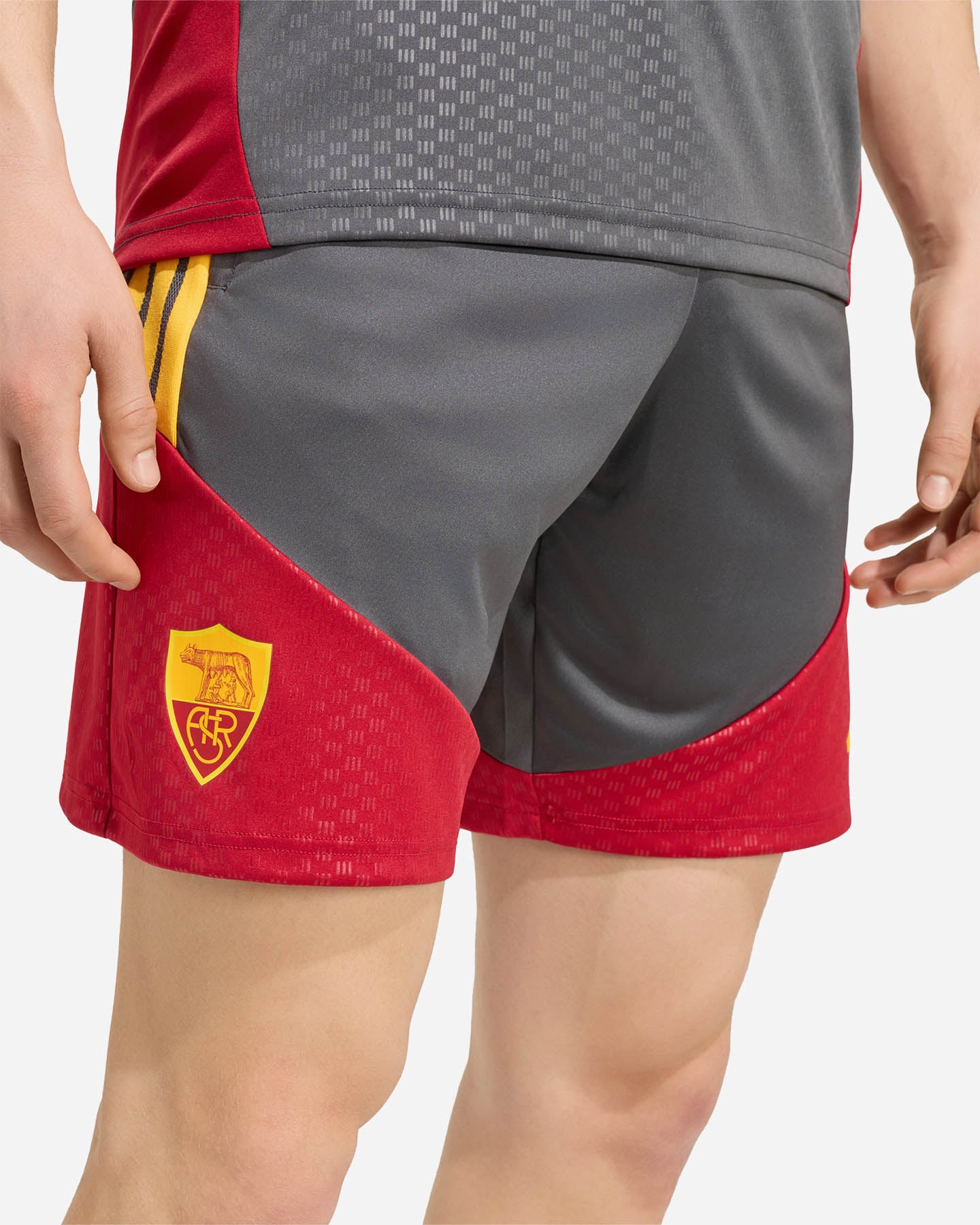 Abbigliamento calcio ufficiale ADIDAS AS ROMA TIRO26 COMPETITION TRAINING 26-27 M - Color mix - 4 | Cisalfa Sport